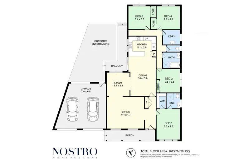 Floorplan of Homely house listing, 114 Garden Grove Drive, Mill Park VIC 3082