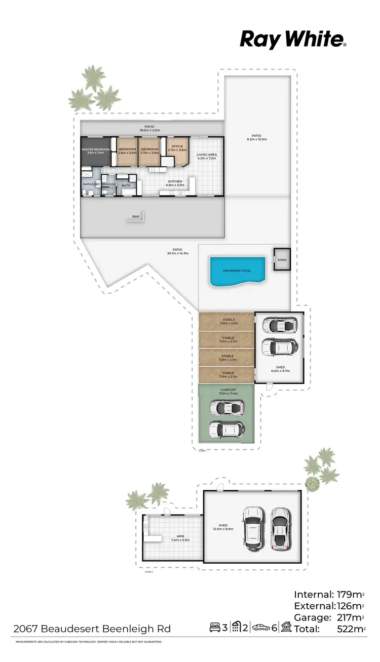 Floorplan of Homely rural property listing, 2067 Beaudesert - Beenleigh Road, Tamborine QLD 4270