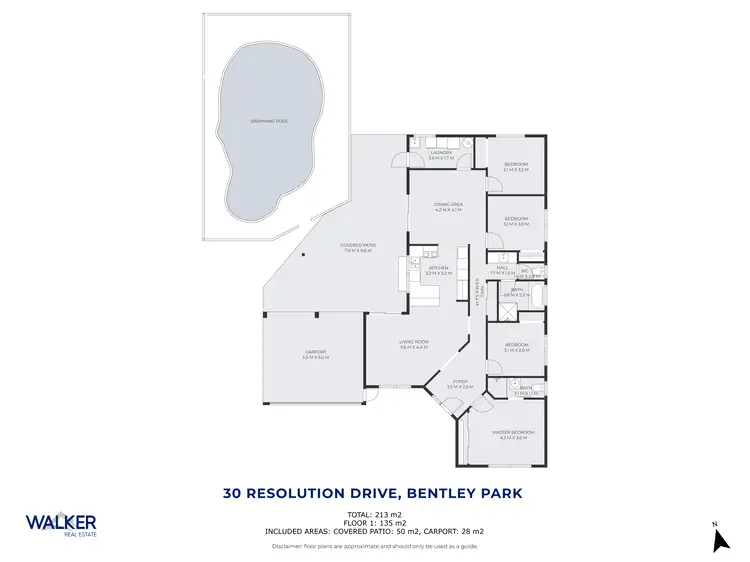 Floorplan of Homely house listing, 30 Resolution Drive, Bentley Park QLD 4869