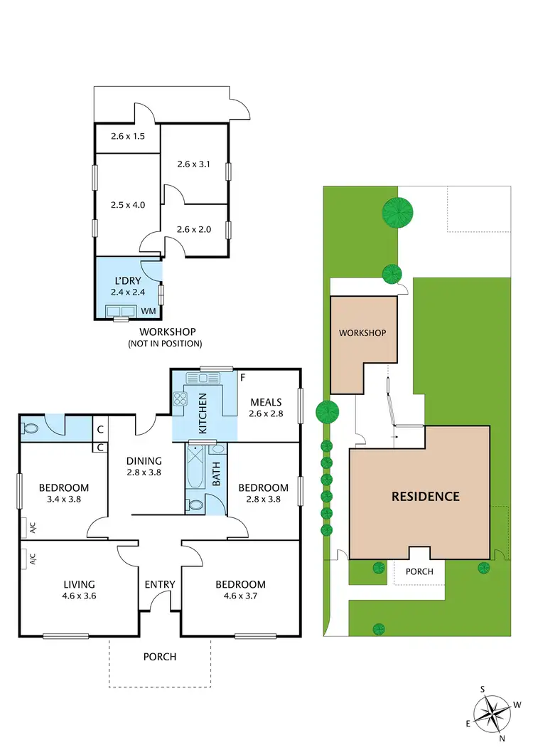 Floorplan of Homely house listing, 81 Farm Street, Newport VIC 3015