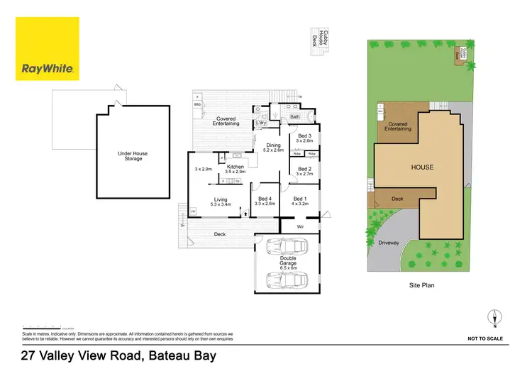 Floorplan of Homely house listing, 27 Valley View Road, Bateau Bay NSW 2261