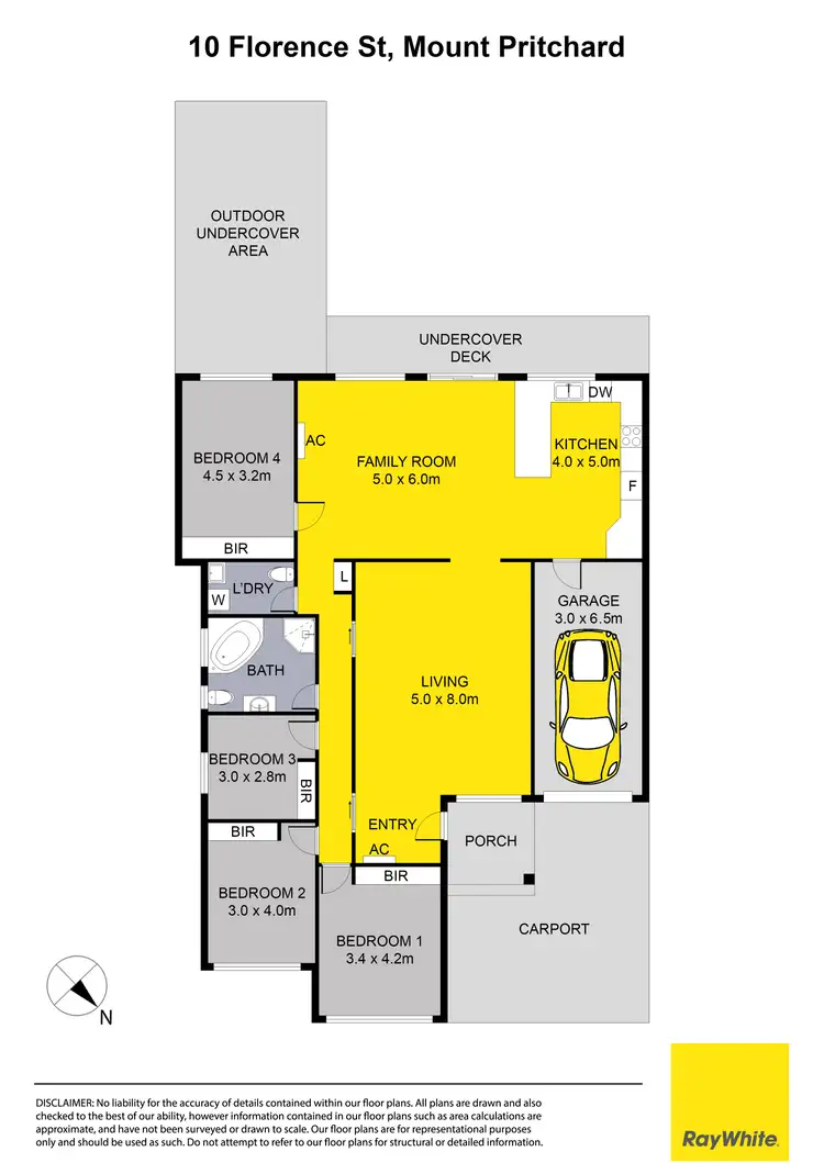 Floorplan of Homely house listing, 10 Florence Street, Mount Pritchard NSW 2170