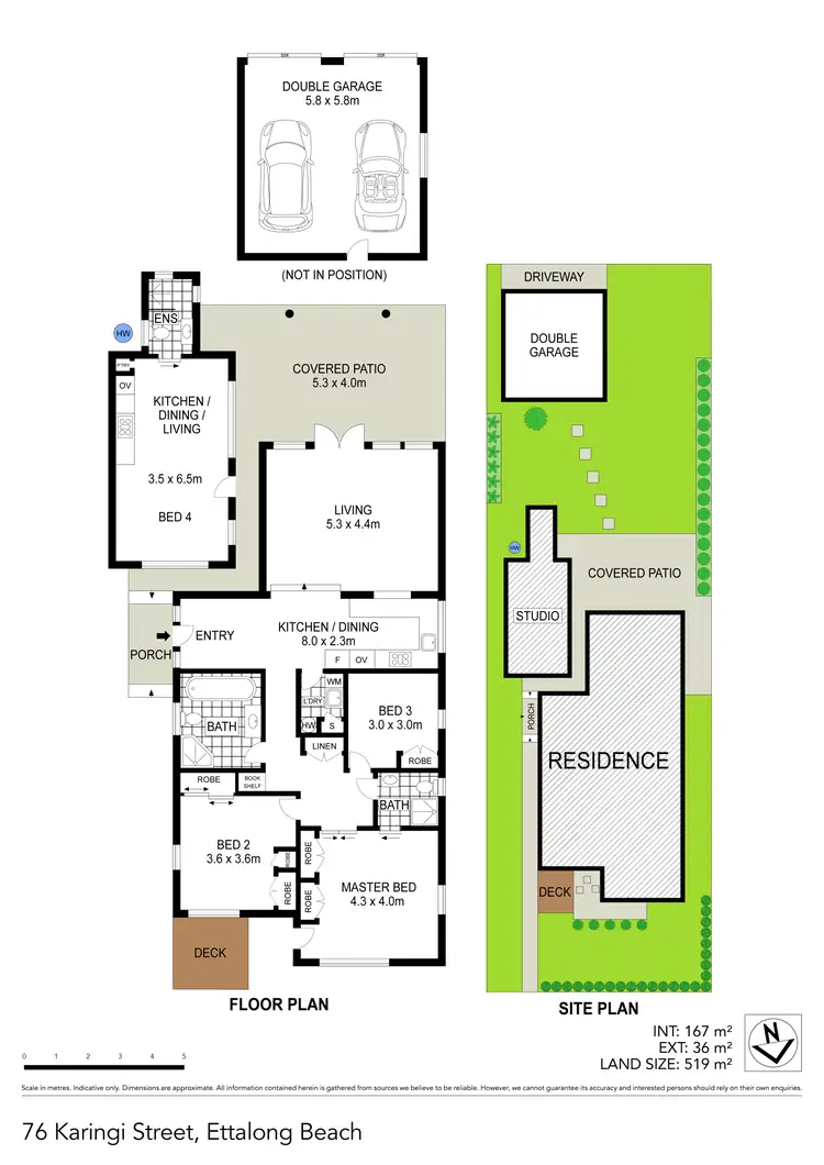 Floorplan of Homely house listing, 76 Karingi Street, Ettalong Beach NSW 2257