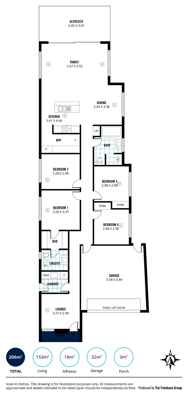 Floorplan of Homely house listing, 83A Wheatsheaf Road, Morphett Vale SA 5162