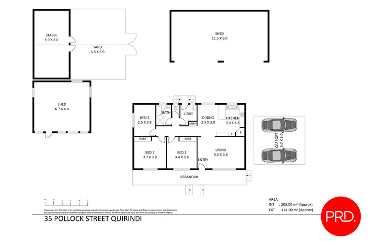Floorplan of Homely house listing, 35 Pollock Street, Quirindi NSW 2343
