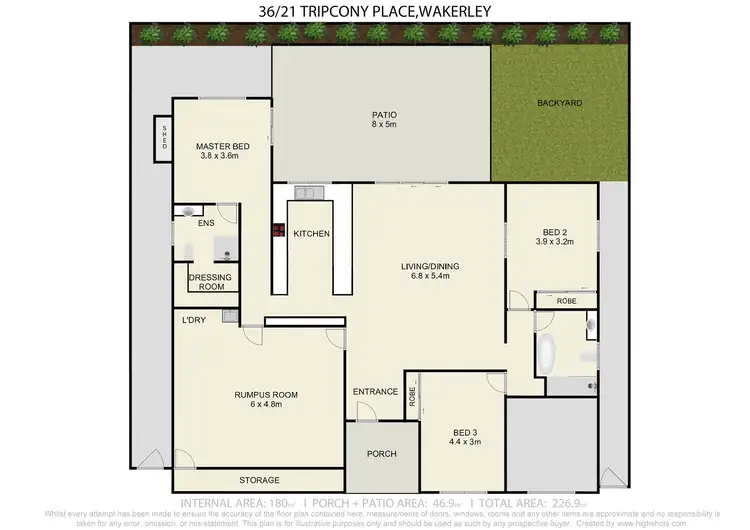 Floorplan of Homely house listing, 36/21 Tripcony Place, Wakerley QLD 4154