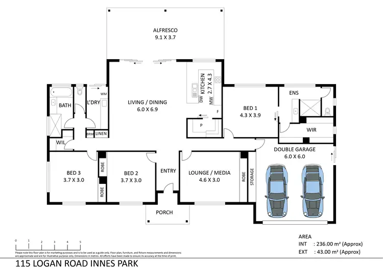 Floorplan of Homely house listing, 115 Logan Road, Innes Park QLD 4670