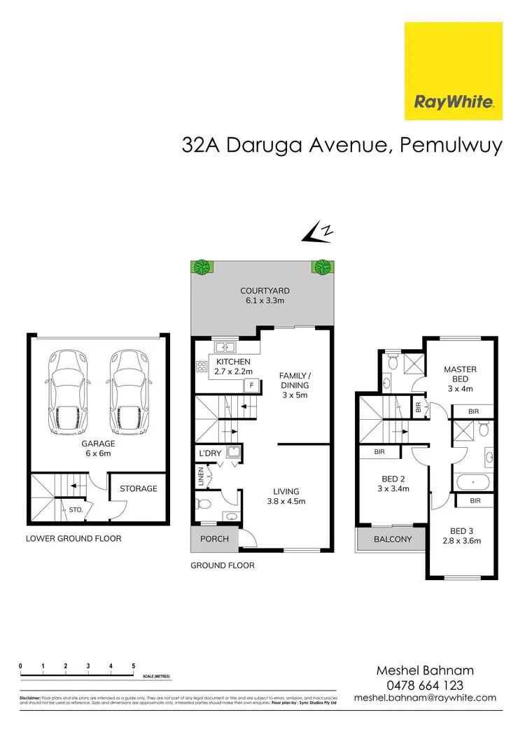 Floorplan of Homely house listing, 32A Daruga Avenue, Pemulwuy NSW 2145