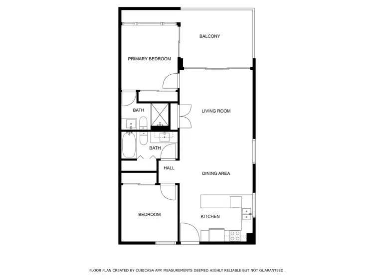Floorplan of Homely apartment listing, 1508/1918 Creek Road, Cannon Hill QLD 4170