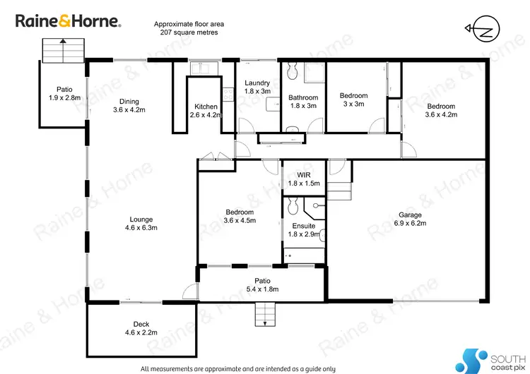 Floorplan of Homely house listing, 23 Fairway View, Catalina NSW 2536