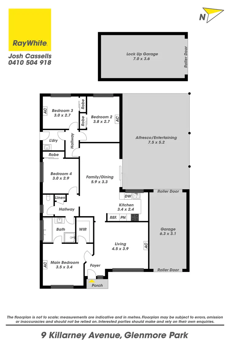 Floorplan of Homely house listing, 9 Killarney Avenue, Glenmore Park NSW 2745