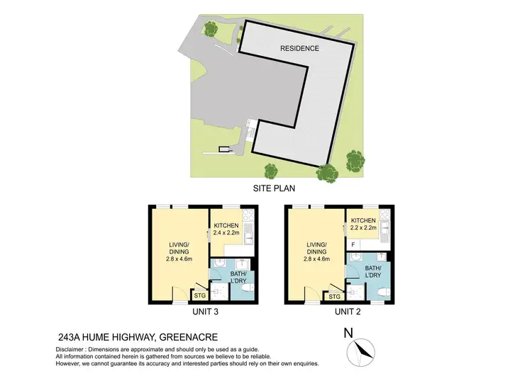Floorplan of Homely apartment listing, 243A Hume Highway, Greenacre NSW 2190