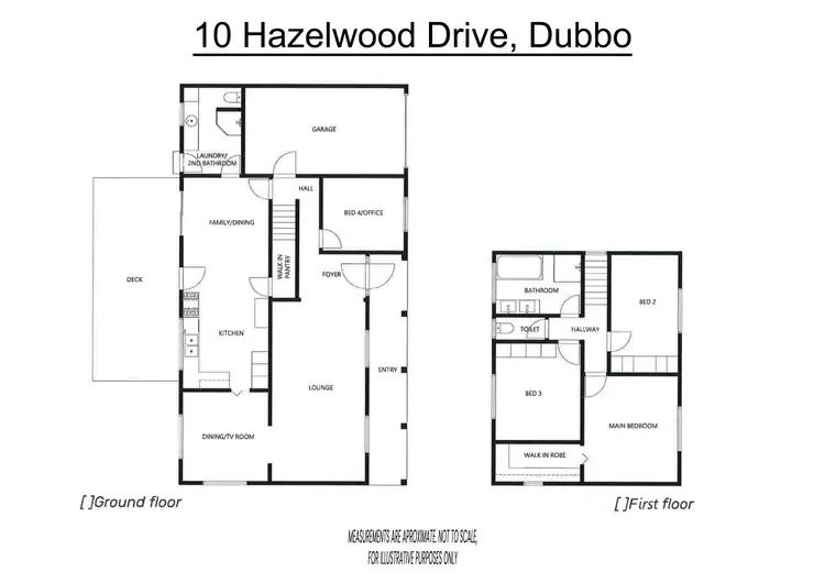 Floorplan of Homely house listing, 10 Hazelwood Drive, Dubbo NSW 2830