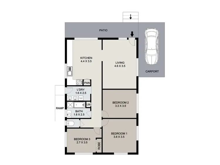 Floorplan of Homely house listing, 15 Moura Crescent, Barney Point QLD 4680