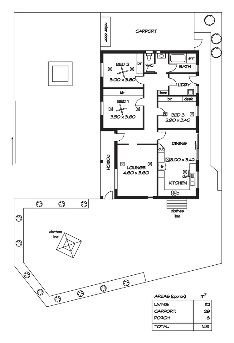 Floorplan of Homely house listing, 44 Ramsay Way, Para Hills West SA 5096