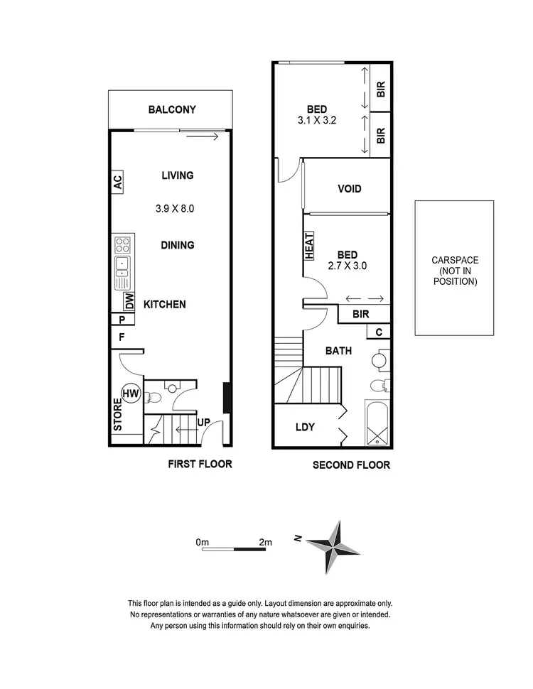 Floorplan of Homely apartment listing, 324/350 Victoria Street, North Melbourne VIC 3051