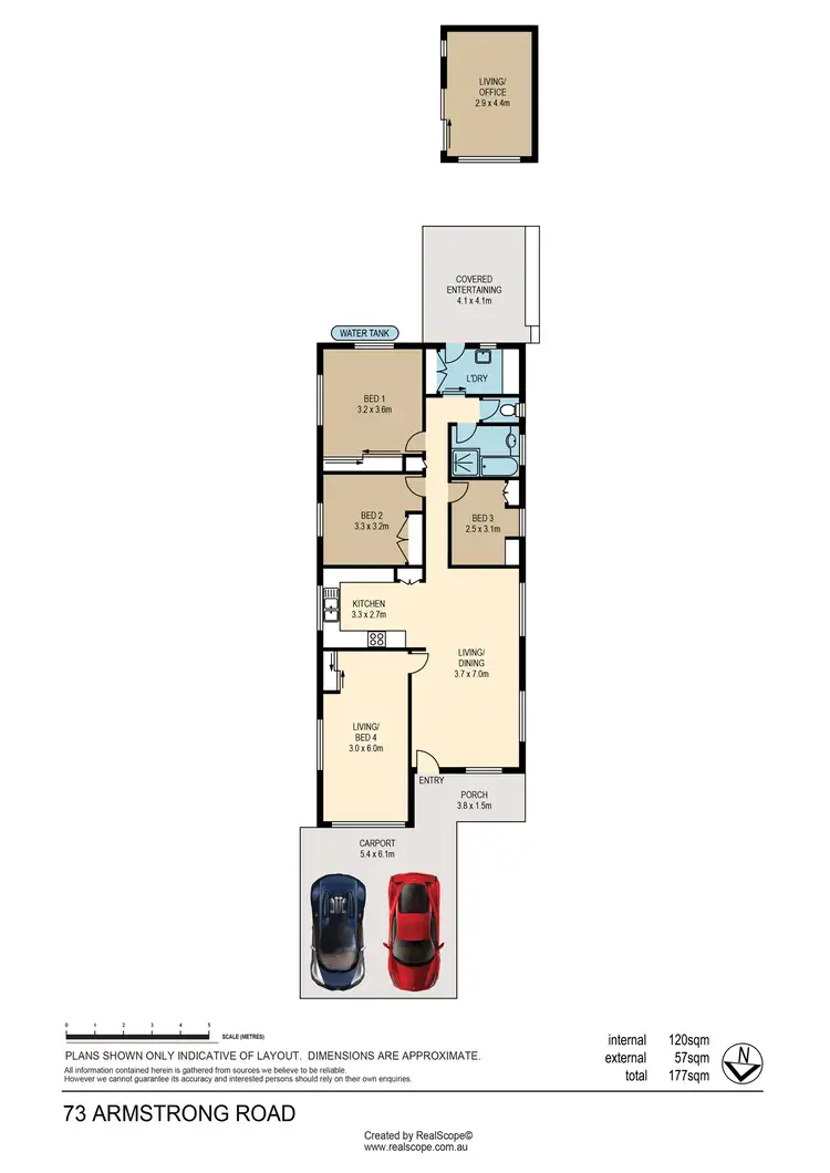 Floorplan of Homely house listing, 73 Armstrong Road, Cannon Hill QLD 4170