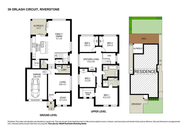 Floorplan of Homely house listing, 39 Orlagh Circuit (Grantham Farm), Riverstone NSW 2765