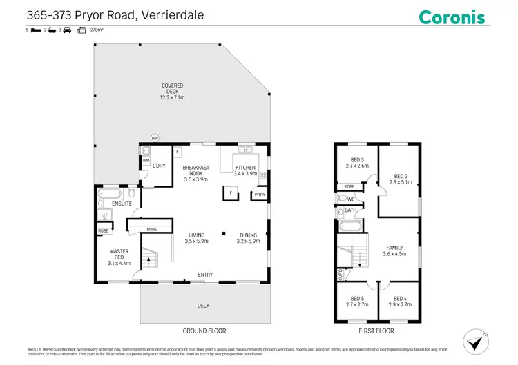 Floorplan of Homely house listing, 365-373 Pryor Road, Verrierdale QLD 4562