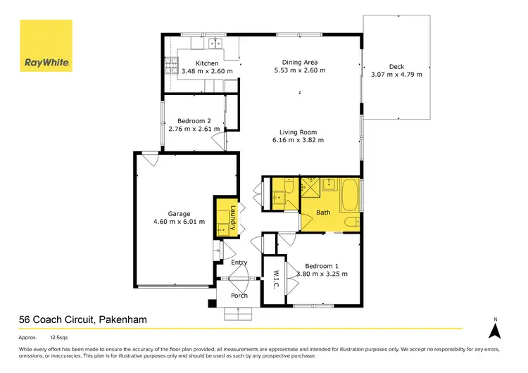 Floorplan of Homely unit listing, 56 Coach Circuit, Pakenham VIC 3810