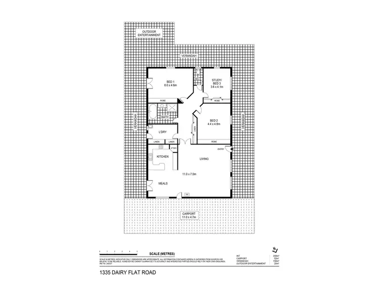 Floorplan of Homely house listing, 1335 Dairy Flat Road, Tooborac VIC 3522