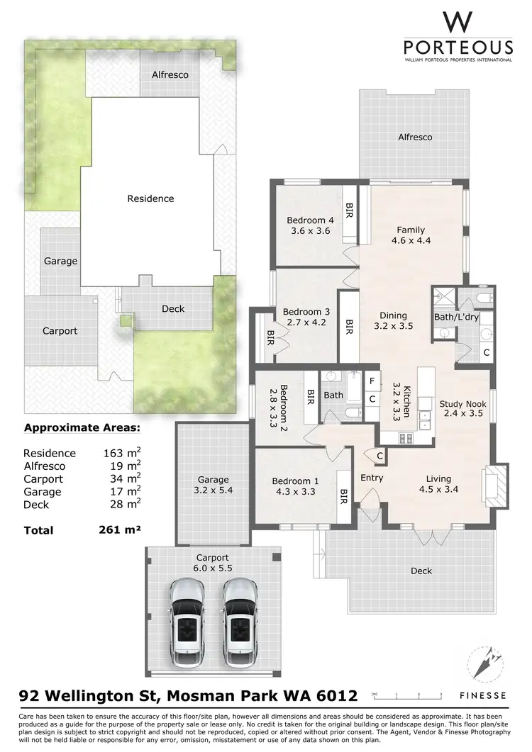 Floorplan of Homely house listing, 92 Wellington Street, Mosman Park WA 6012