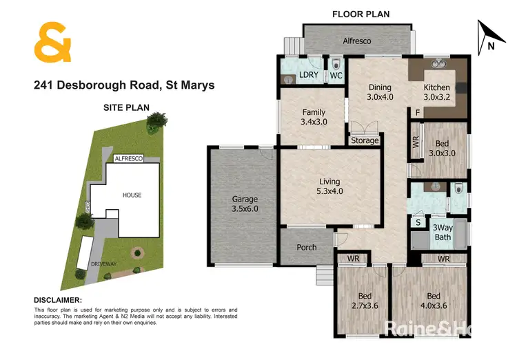 Floorplan of Homely house listing, 241 Desborough Road, St Marys NSW 2760