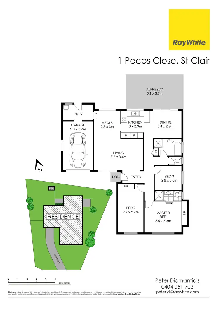 Floorplan of Homely house listing, 1 Pecos Close, St Clair NSW 2759