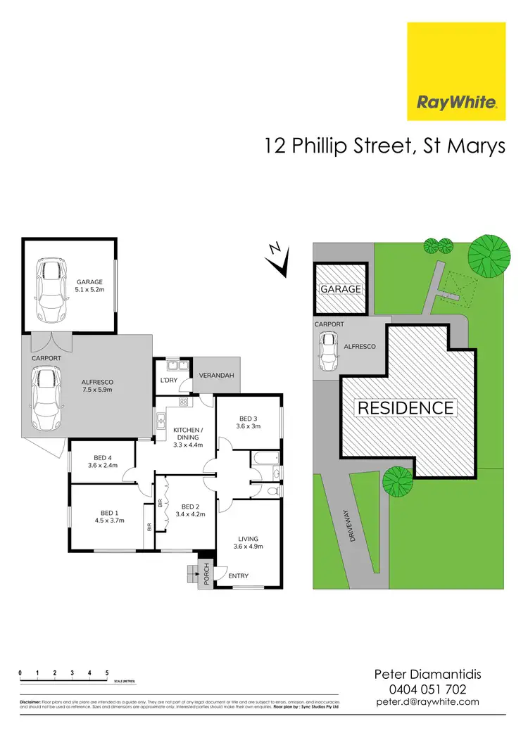 Floorplan of Homely house listing, 12 Phillip St, St Marys NSW 2760