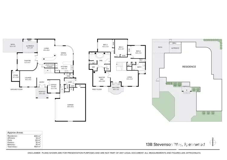 Floorplan of Homely house listing, 13B Stevenson Way, Spearwood WA 6163