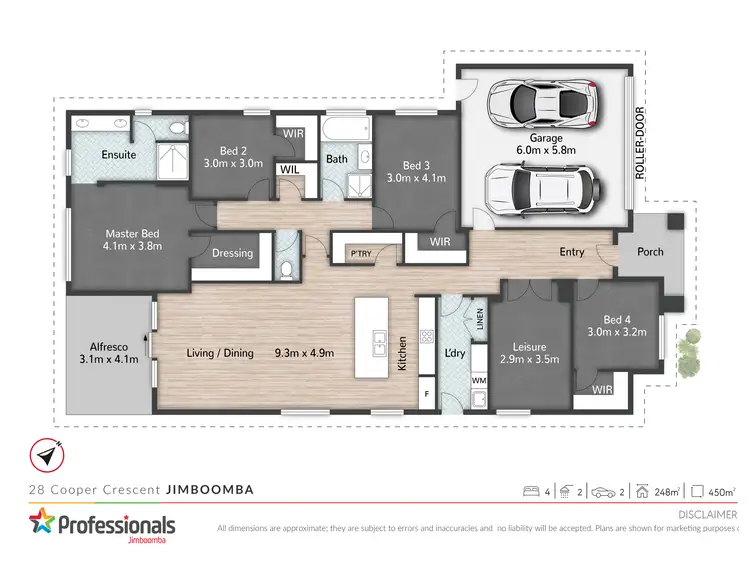 Floorplan of Homely house listing, 28 Cooper Crescent, Jimboomba QLD 4280