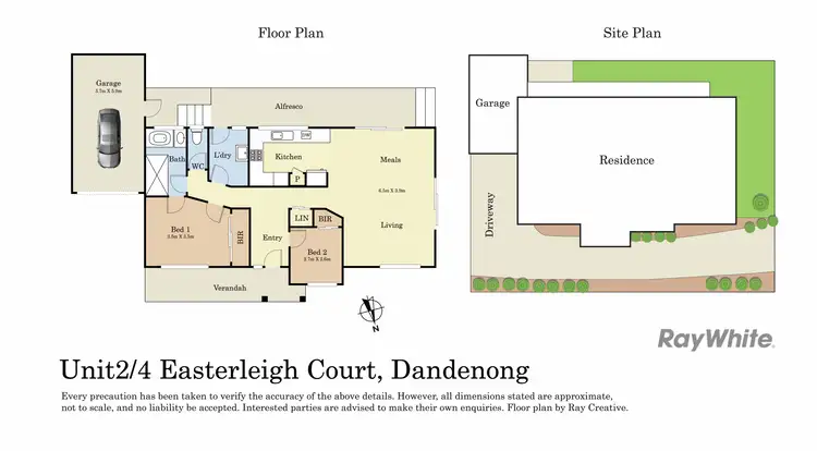 Floorplan of Homely unit listing, 2/4 Easterleigh Court, Dandenong VIC 3175