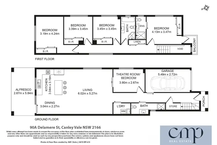 Floorplan of Homely house listing, 90a Delamere St, Canley Vale NSW 2166