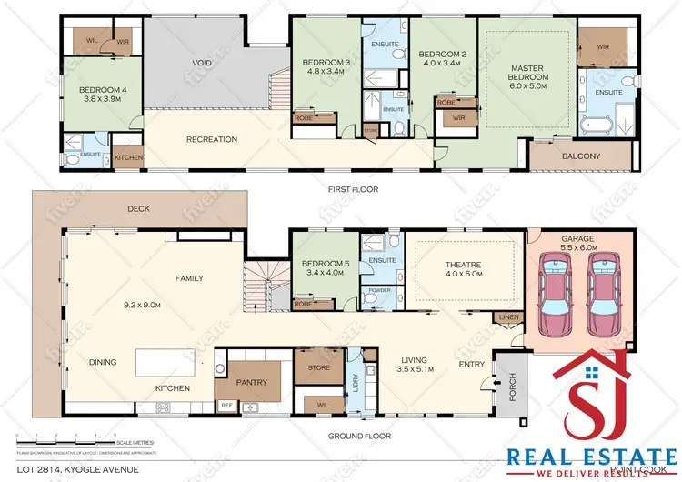 Floorplan of Homely house listing, 22 Kyogle Avenue, Point Cook VIC 3030