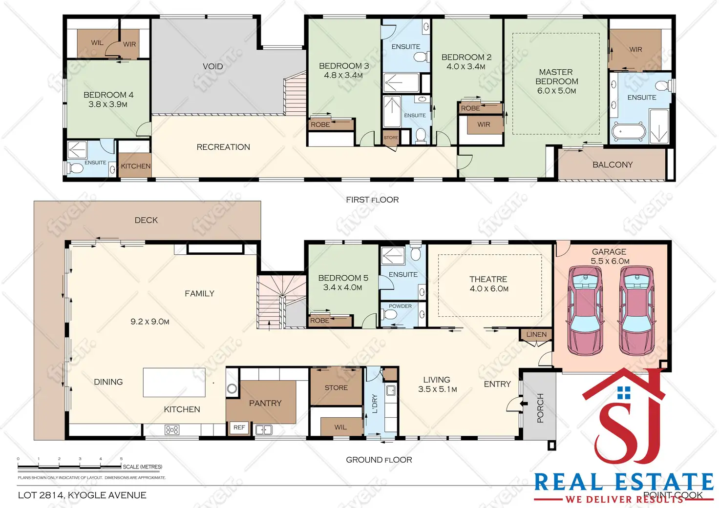 Floorplan of Homely house listing, 22 Kyogle Avenue, Point Cook VIC 3030