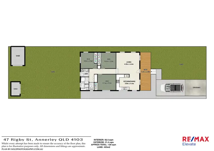 Floorplan of Homely house listing, 47 Rigby Street, Annerley QLD 4103