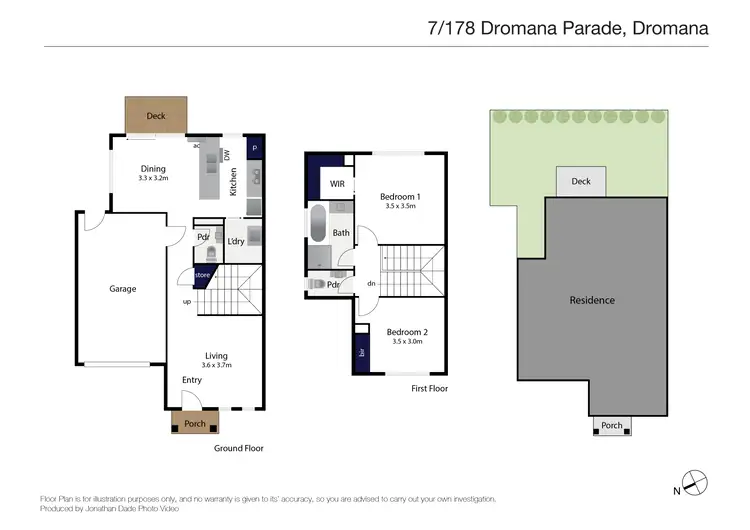 Floorplan of Homely apartment listing, 7/178 Dromana Parade, Safety Beach VIC 3936