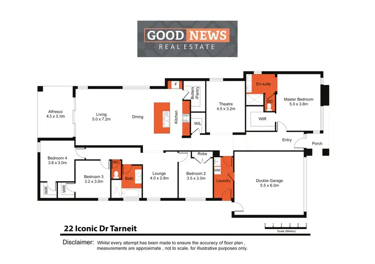Floorplan of Homely house listing, 22 Iconic Drive, Tarneit VIC 3029
