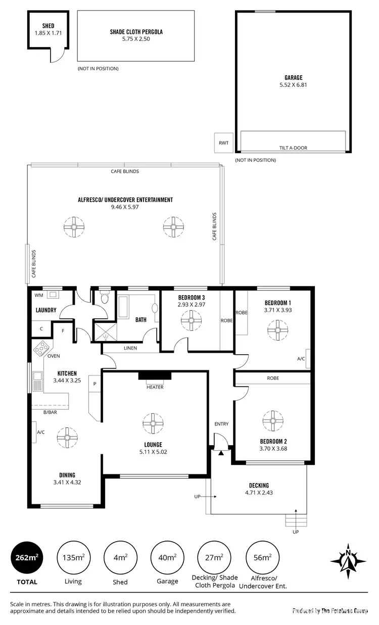 Floorplan of Homely house listing, 27 Queensferry Road, Old Reynella SA 5161