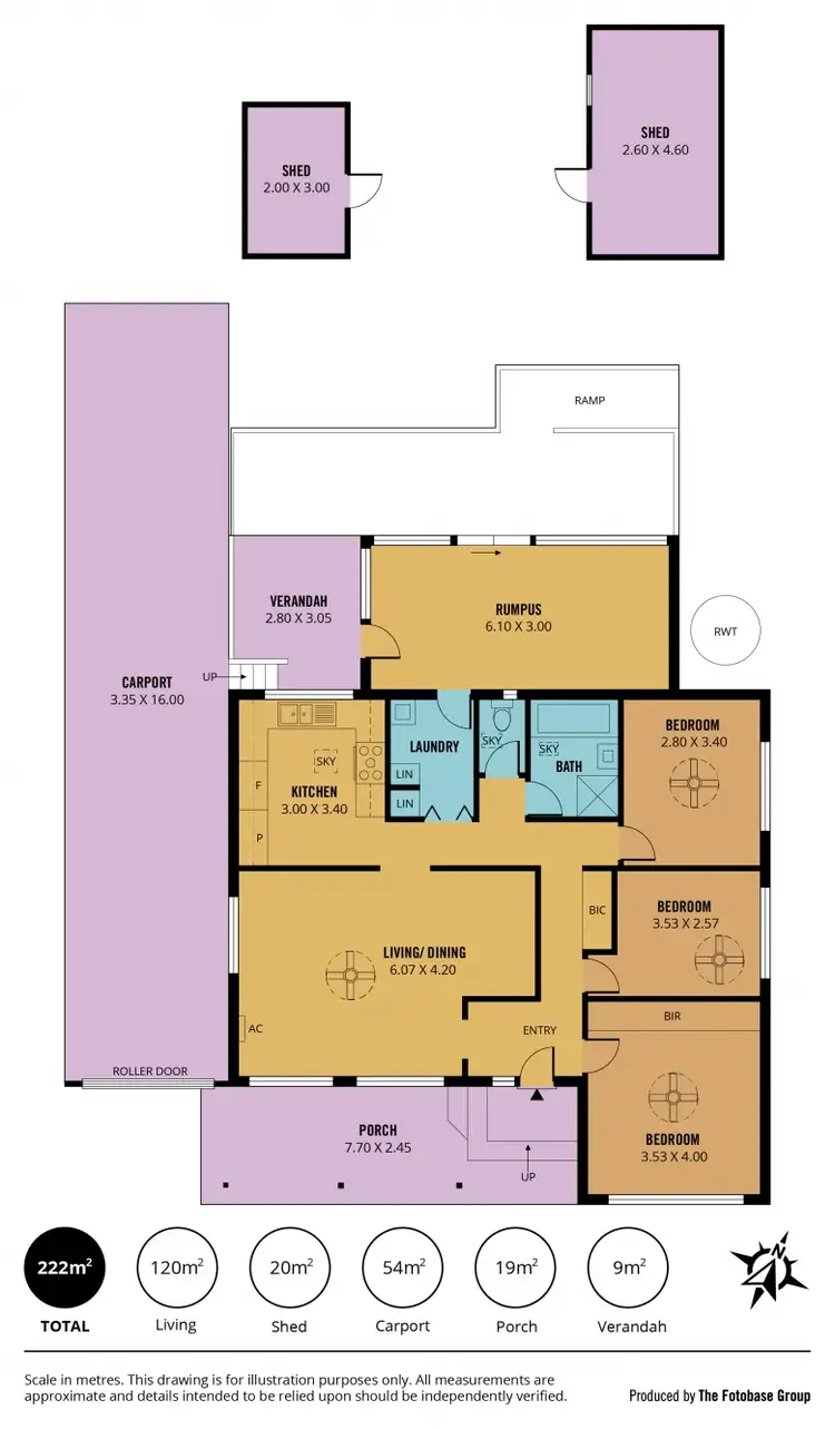 Floorplan of Homely house listing, 23 Pimpala Road, Old Reynella SA 5161