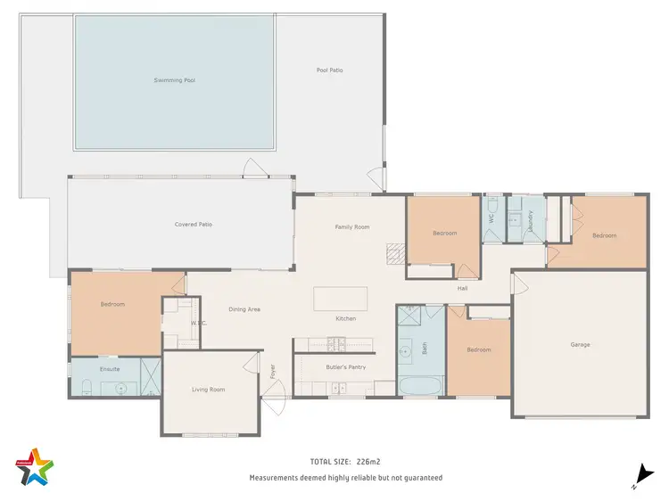 Floorplan of Homely house listing, 5 Memory Lane, North Deep Creek QLD 4570