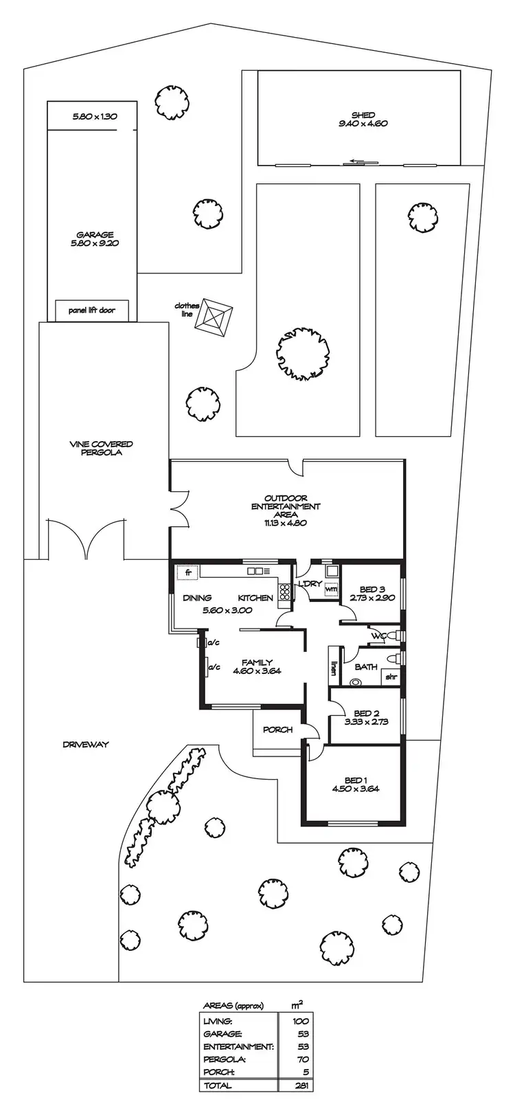 Floorplan of Homely house listing, 4 Raymond Road, Para Hills SA 5096