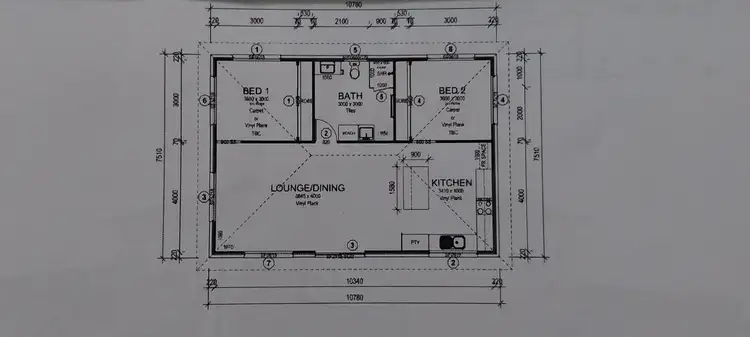 Floorplan of Homely house listing, 8 Woodlands Lane, Moore Park Beach QLD 4670