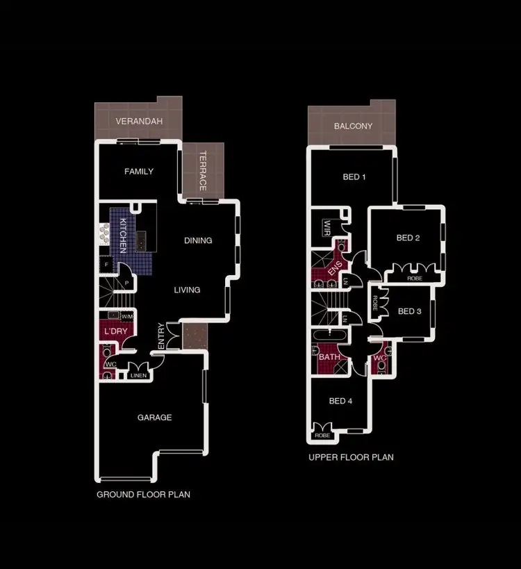 Floorplan of Homely townhouse listing, 1/21 Krantzcke Circuit, Nicholls ACT 2913