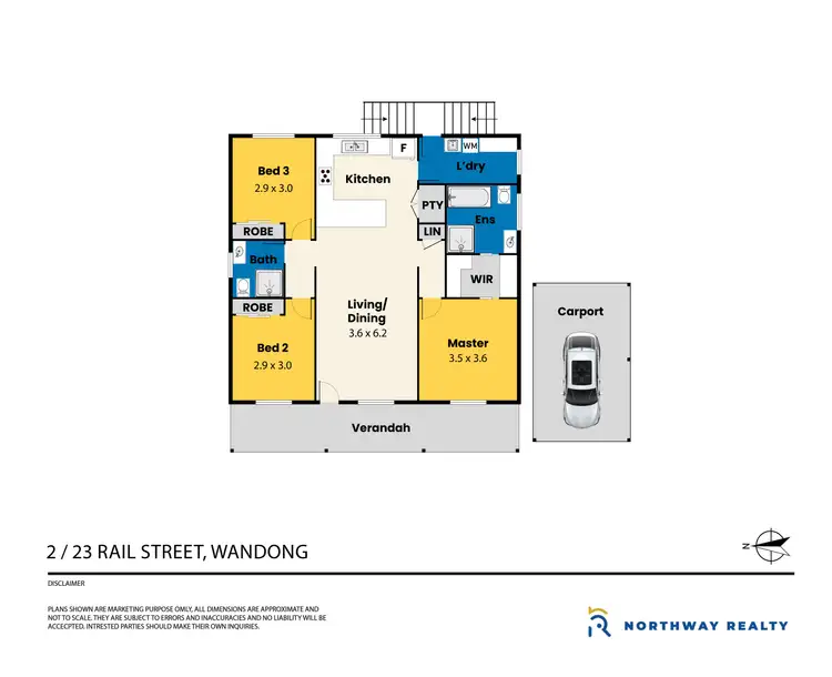 Floorplan of Homely house listing, 23 Rail Street, Wandong VIC 3758