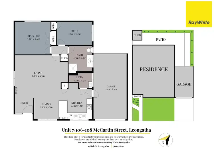 Floorplan of Homely house listing, 7/106-108 McCartin Street, Leongatha VIC 3953