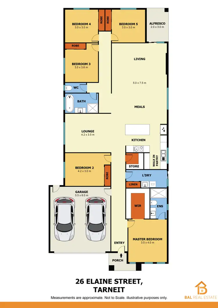 Floorplan of Homely house listing, 26 Elaine Street, Tarneit VIC 3029