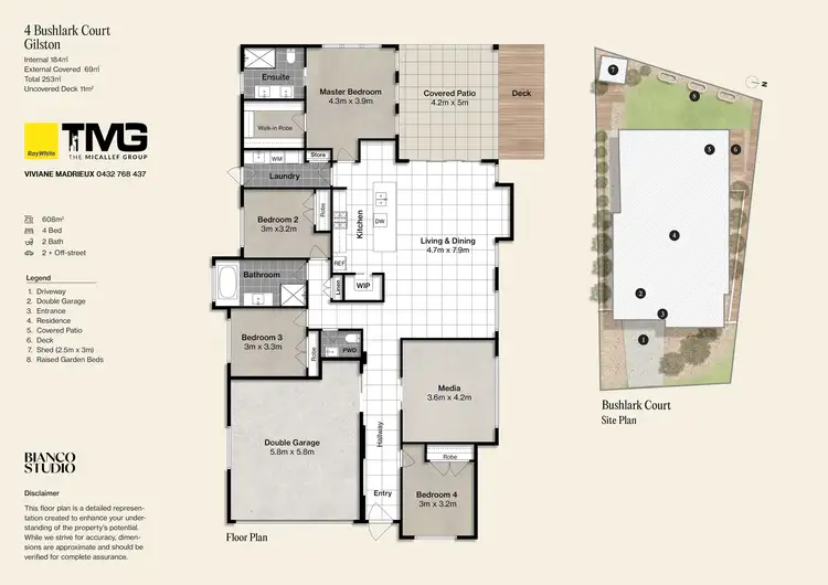 Floorplan of Homely house listing, 4 Bushlark Court, Gilston QLD 4211