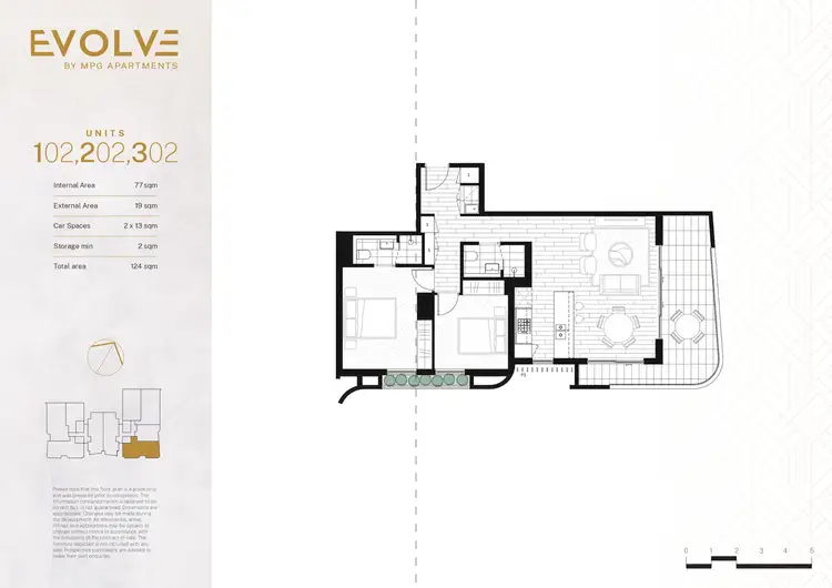 Floorplan of Homely apartment listing, 202/4 James Street, Blakehurst NSW 2221