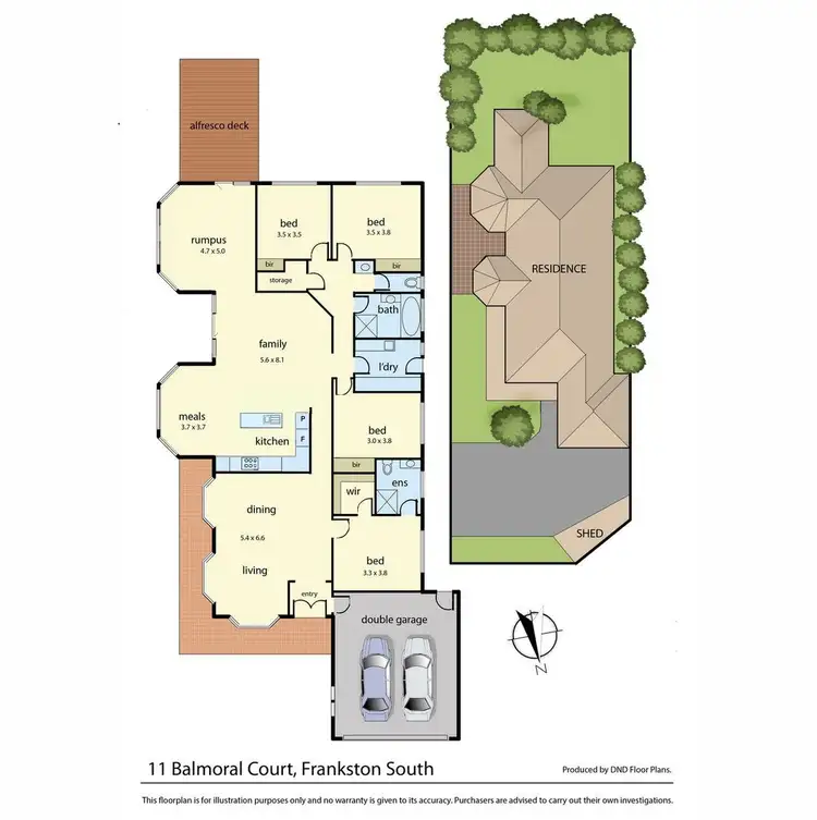 Floorplan of Homely house listing, 11 Balmoral Court, Frankston South VIC 3199